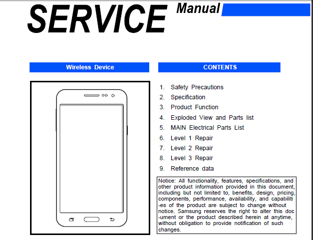 samsung sr-s20dtc service manual